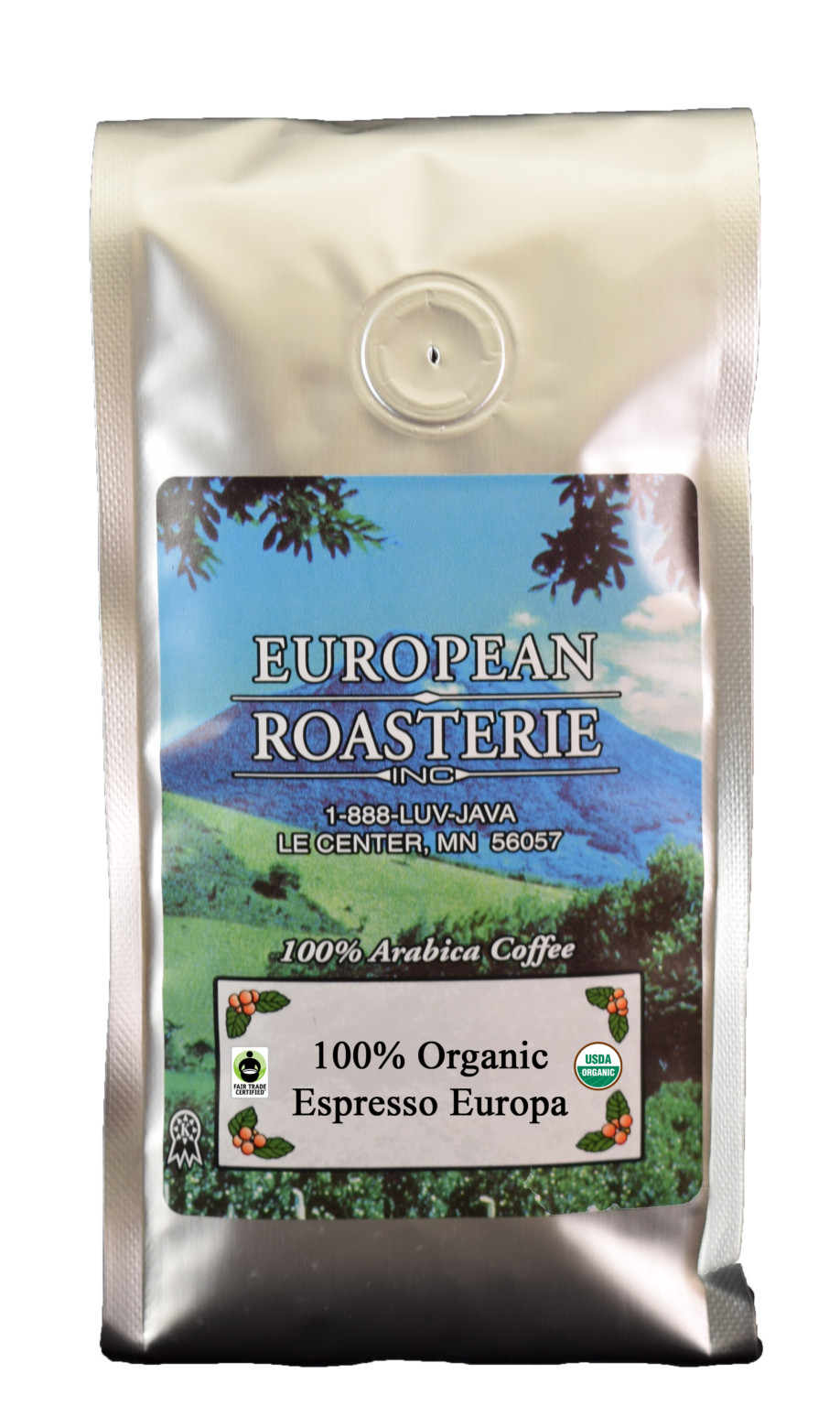Fair Trade Organic Espresso Europa